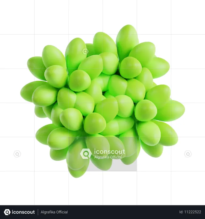 Folha abstrata  3D Icon