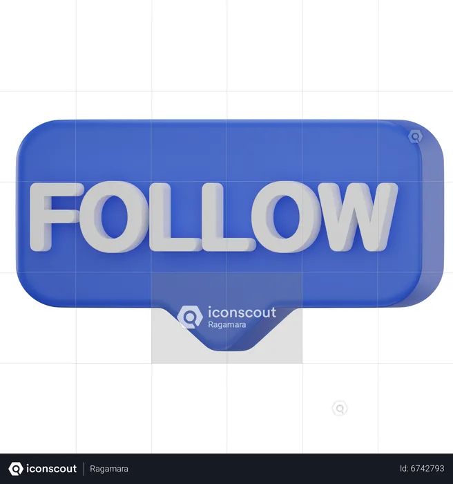Follower Add Friend  3D Icon