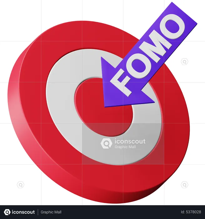 Cible fomo  3D Icon