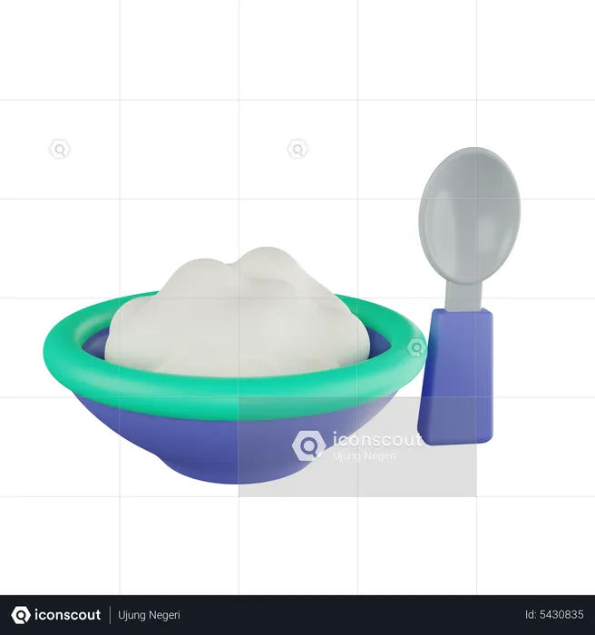 Food Bowl  3D Icon