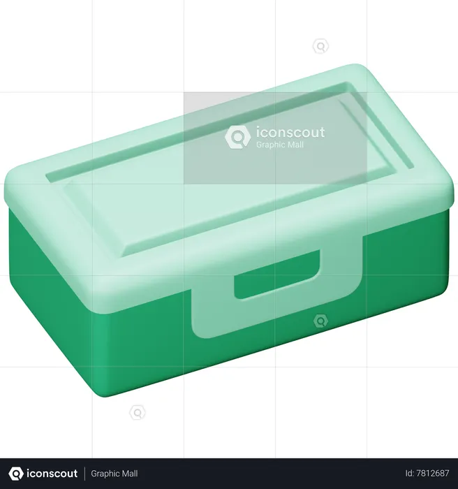 Food Container  3D Icon