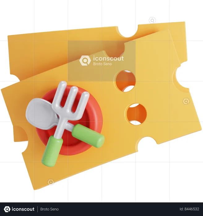 Food coupon  3D Icon