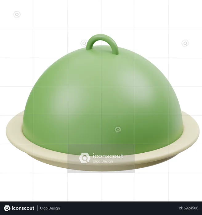 Food Cover  3D Icon