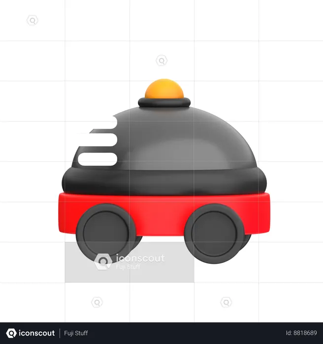 Food Delivery  3D Icon