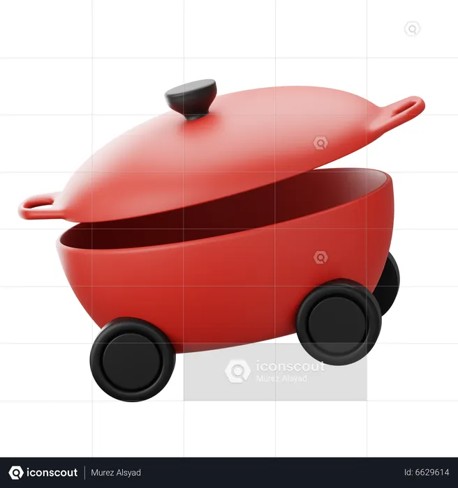 Food Delivery Express  3D Icon