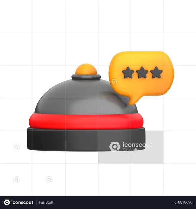 Food Feedback  3D Icon