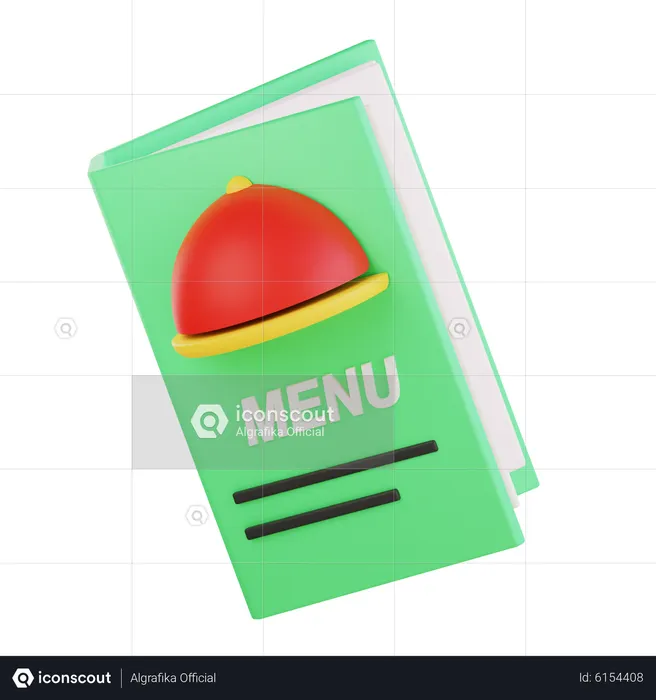 Food Menu  3D Icon