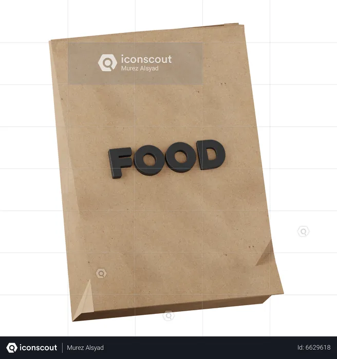 Food Pack  3D Icon