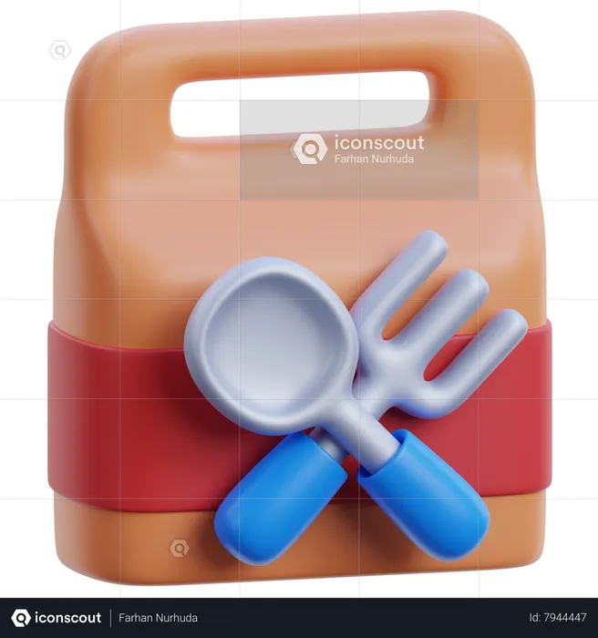 Food Package  3D Icon