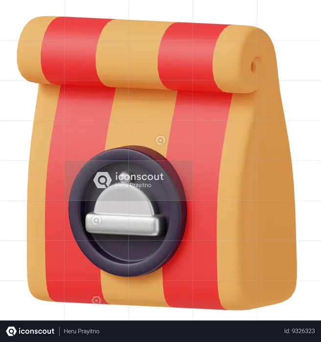 Food Package  3D Icon