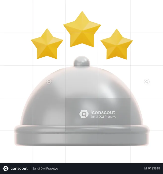 Food Review  3D Icon