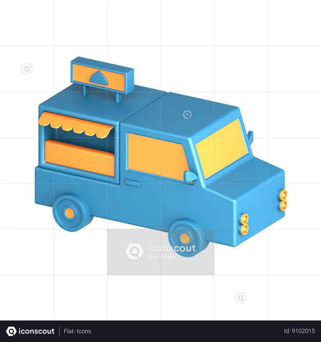 Foodtruck  3D Icon