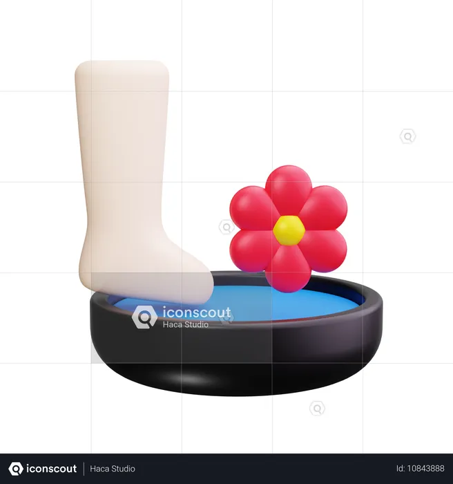 Foot Spa  3D Icon