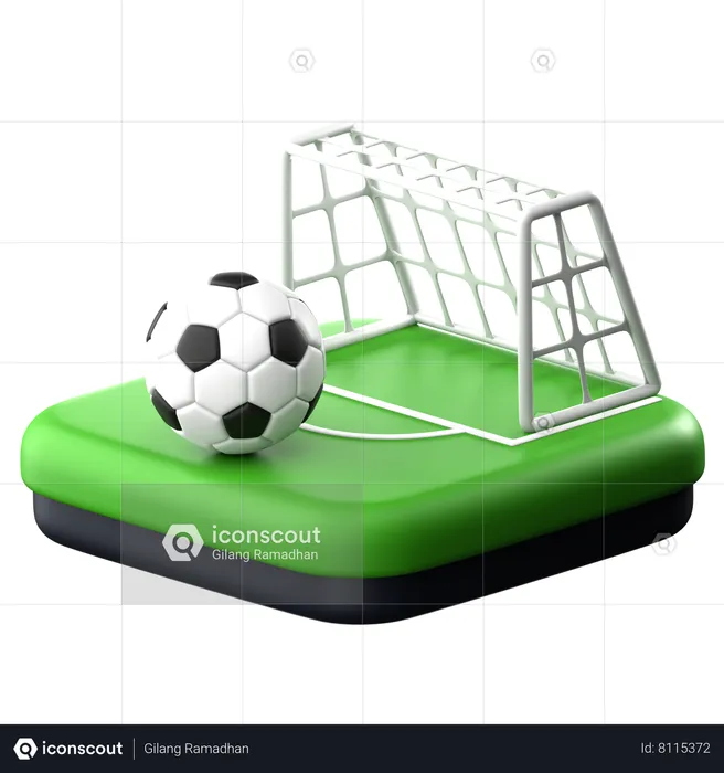 Football  3D Icon