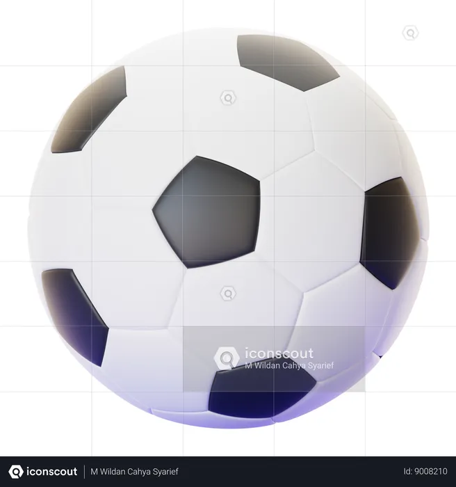 Football  3D Icon