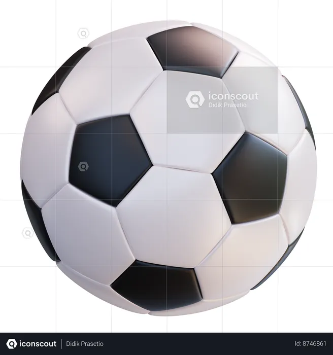Football  3D Icon