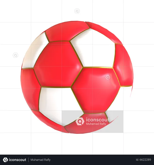 Football  3D Icon