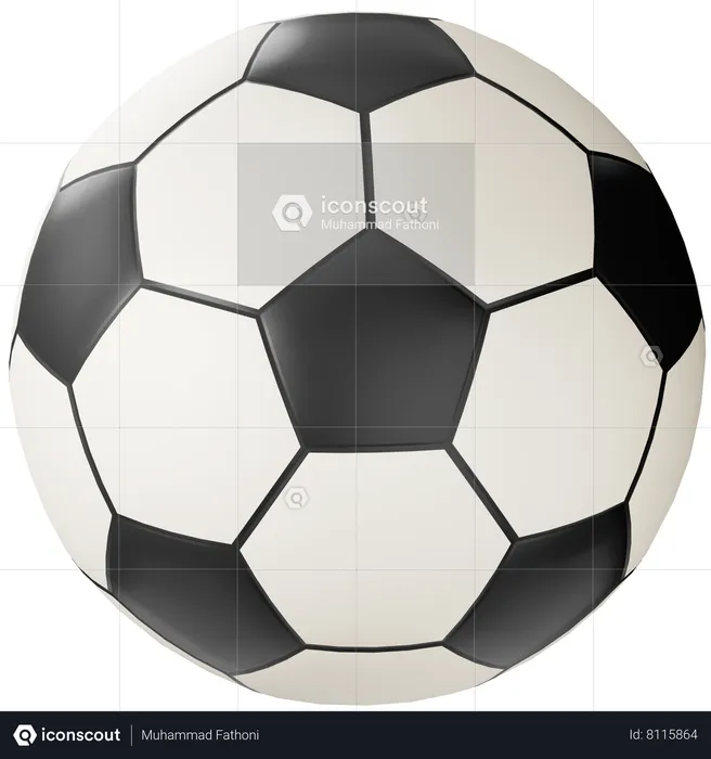 Football  3D Icon