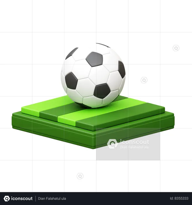 Football  3D Icon