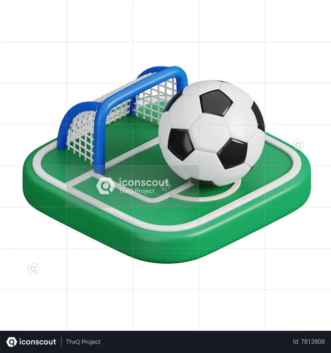 Football  3D Icon