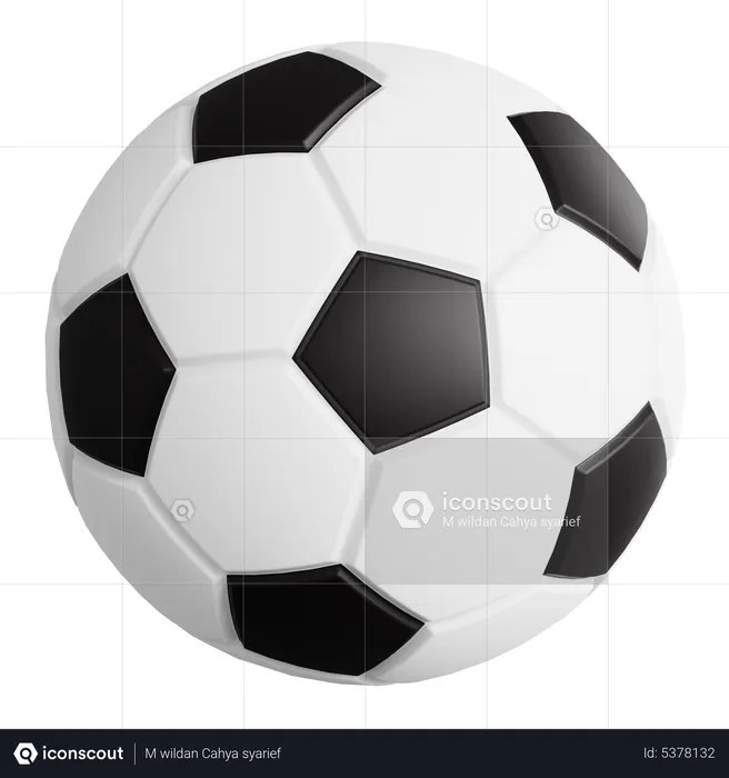 Football  3D Icon