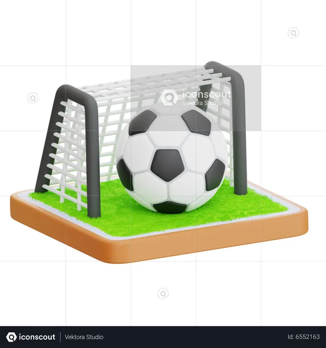 Football  3D Icon