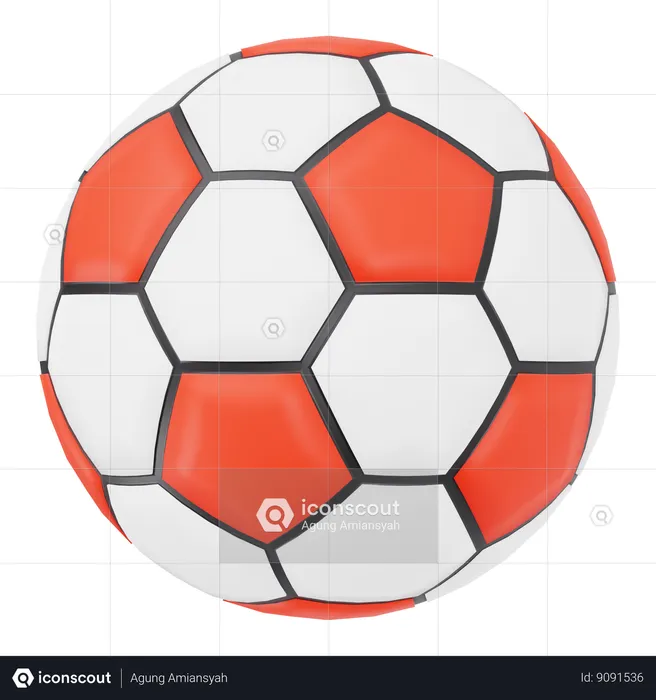 Football  3D Icon