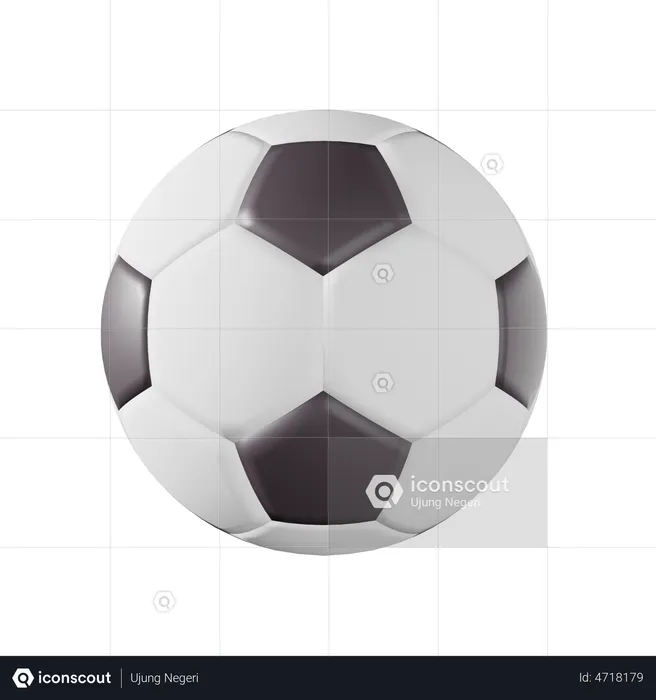 Football  3D Illustration