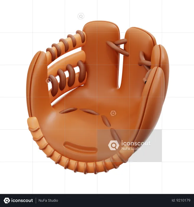 Football Gloves  3D Icon