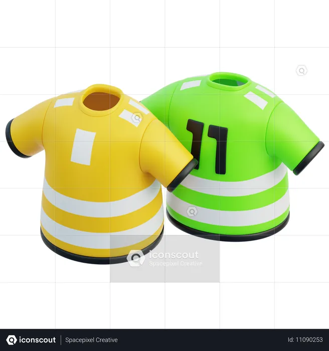 Football Jersey  3D Icon