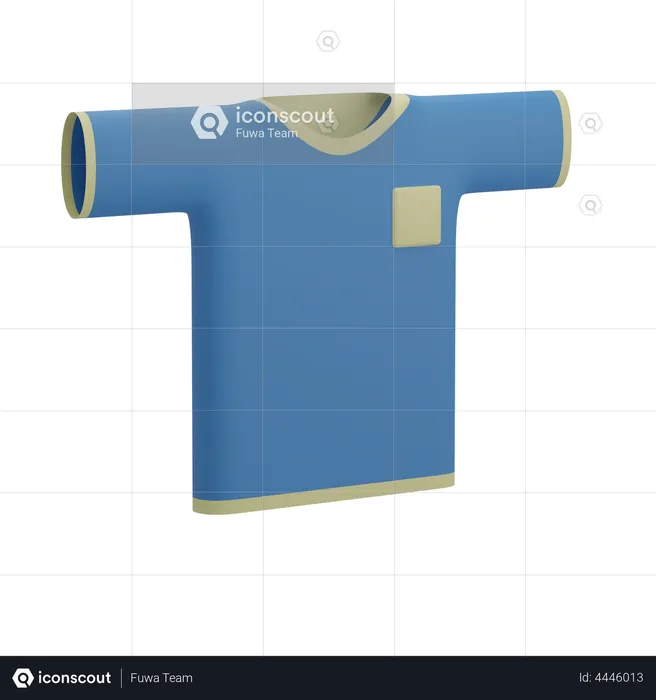 Football Jersey  3D Icon