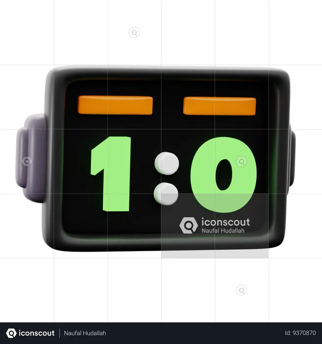 Football Scoreboard  3D Icon