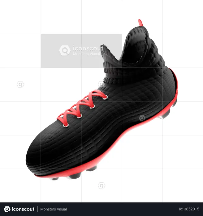 Football Shoes  3D Illustration