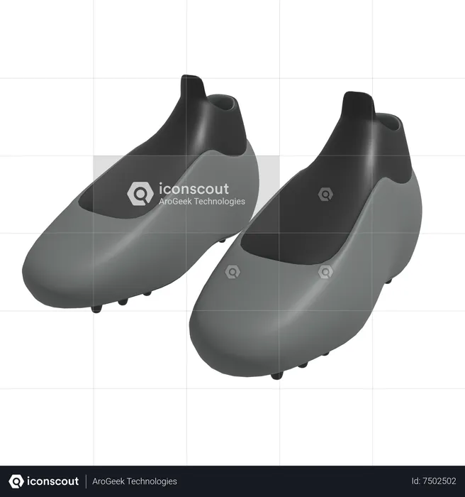 Football shoes  3D Icon