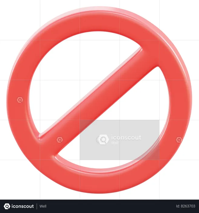 Forbidden  3D Icon