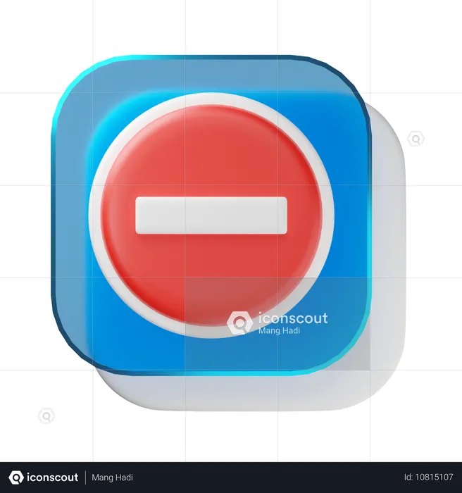 禁断  3D Icon