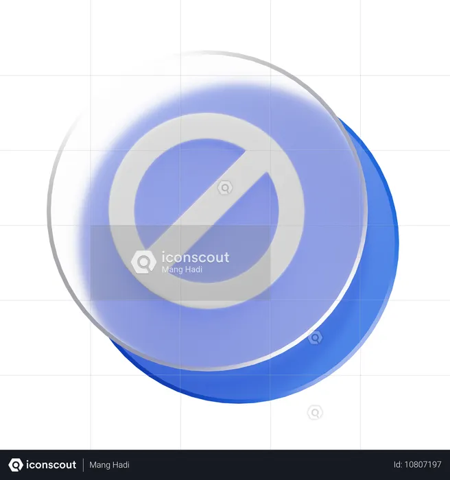 Forbidden  3D Icon