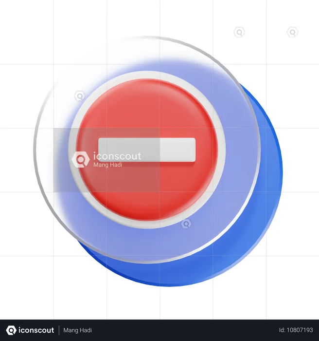 Forbidden  3D Icon