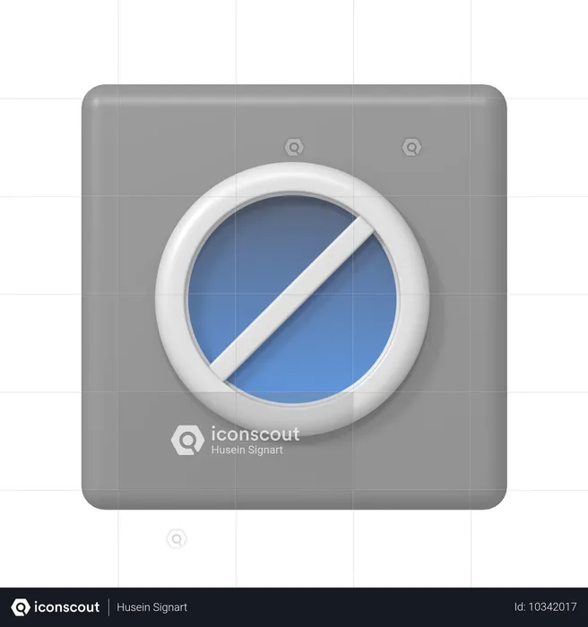 Forbidden  3D Icon