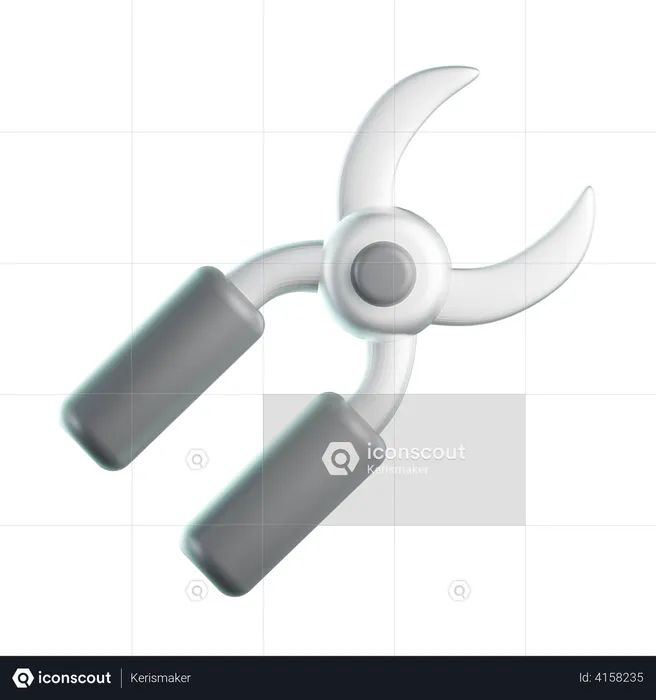 Forceps  3D Icon