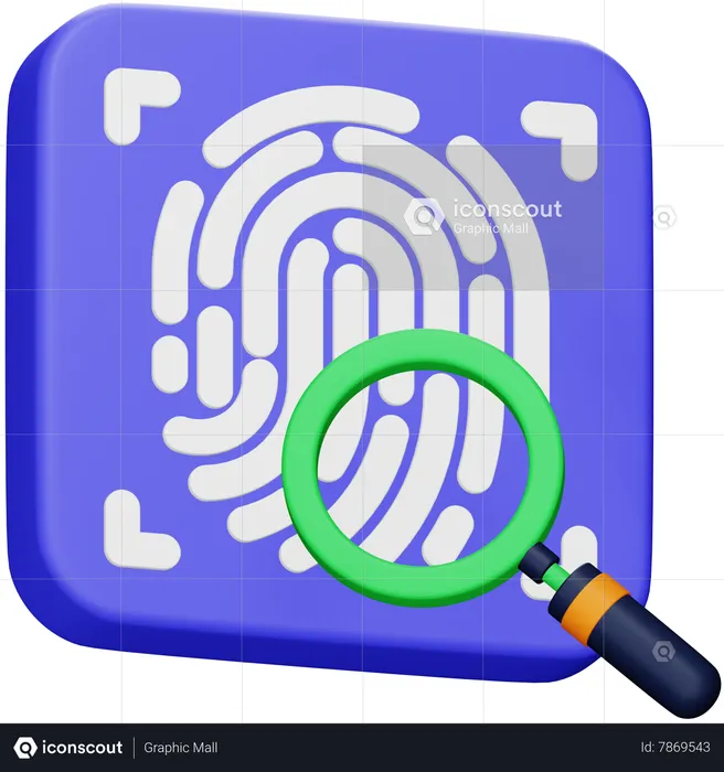 Forensic  3D Icon