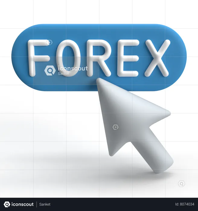 Forex Click  3D Icon
