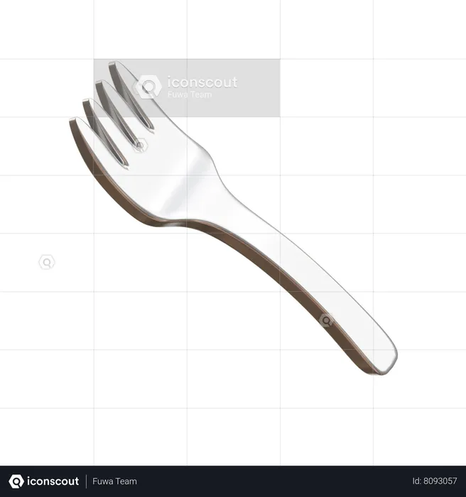 Fork  3D Icon