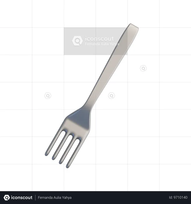 Fork  3D Icon