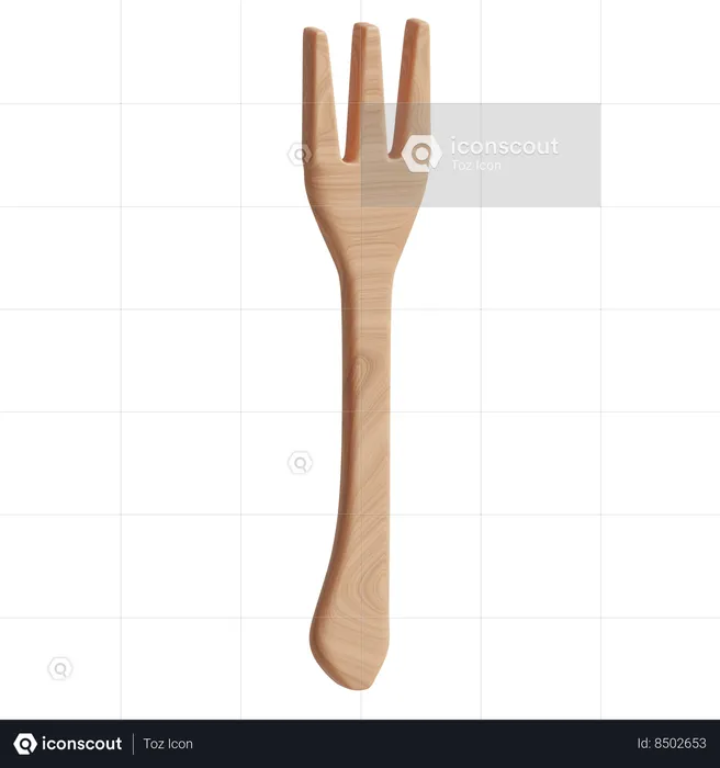 Fork  3D Icon