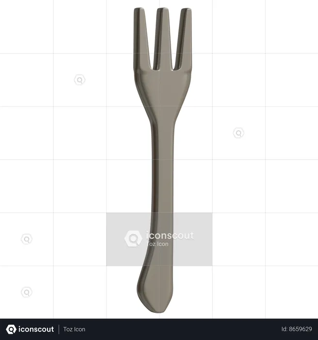 Fork  3D Icon