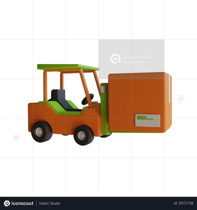 Fork Lifter  3D Icon