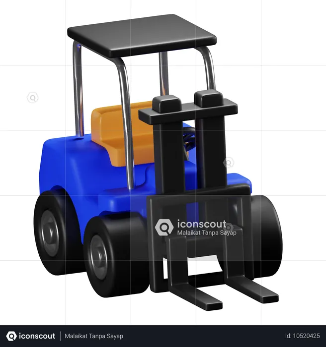 Forklift  3D Icon