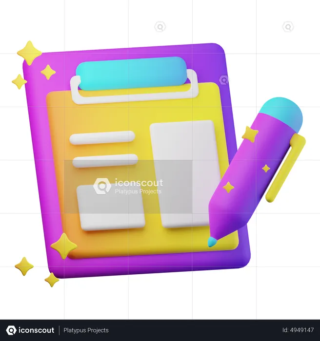 Form  3D Icon