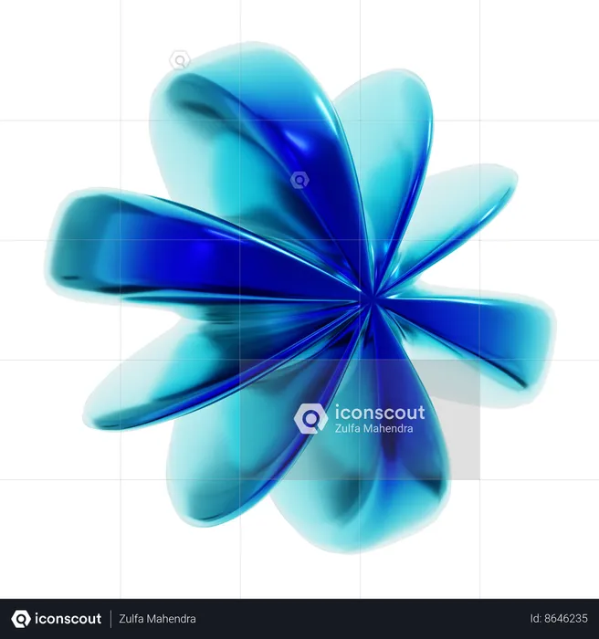 Forma abstracta  3D Icon